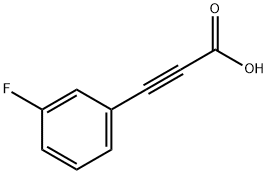 3-(3-氟苯基)丙-2-炔酸, 705-83-9, 结构式