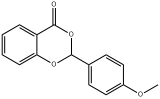 4H-1,3-Benzodioxin-4-one,2-(4-methoxyphenyl)-(9CI) Struktur
