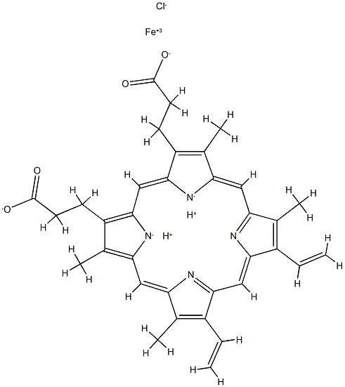 1,4,5,8-tetramethylhemin Structure