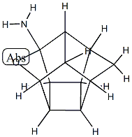 2,6,3,5-Ethanediylidene-2H-pentaleno[1,6-bc]furan-2-amine,octahydro-(9CI) 结构式