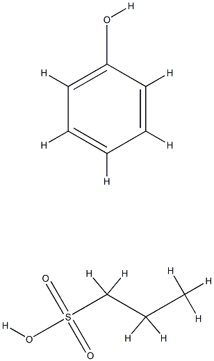 C10-18-烷基磺酸苯酯, 70775-94-9, 结构式