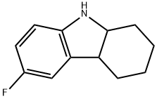 1H-Carbazole, 6-fluoro-2,3,4,4a,9,9a-hexahydro- 结构式