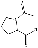2-Pyrrolidinecarbonylchloride,1-acetyl-(9CI) Structure