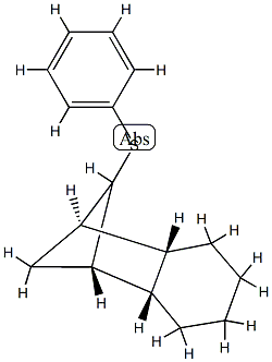 (3aβ,7aβ)-Octahydro-2β-phenylthio-1α,3α-methano-1H-indene Struktur