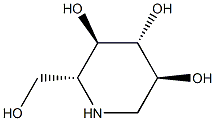 1-脱氧野尻霉素, 70956-02-4, 结构式