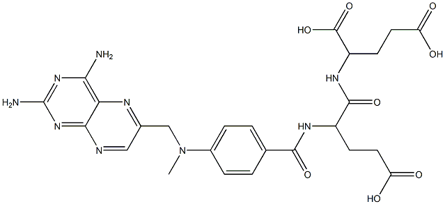 methotrexate-alpha glutamate Structure