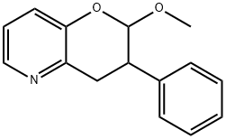 2H-Pyrano[3,2-b]pyridine,3,4-dihydro-2-methoxy-3-phenyl-(9CI) Struktur