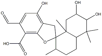 K 76 carboxylic acid Structure