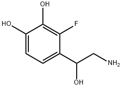 3-fluoronorepinephrine Struktur