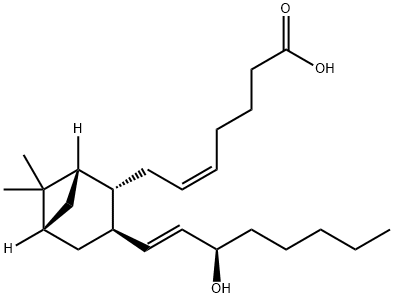 pinane-thromboxane A2 Struktur