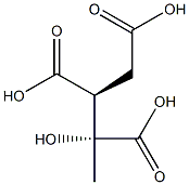 (2S,3R)-3-羟基丁烷-1,2,3-三羧酸, 71183-66-9, 结构式