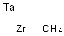 Tantalum carbide (TaC), solid soln. with zirconium carbide (ZrC) Struktur