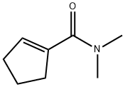 1-Cyclopentene-1-carboxamide,N,N-dimethyl-(9CI) 结构式