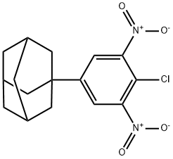 1-(4-Chloro-3,5-dinitrophenyl)tricyclo[3.3.1.13,7]decane Structure