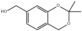 4H-1,3-Benzodioxin-7-methanol,2,2-dimethyl-(9CI) 结构式