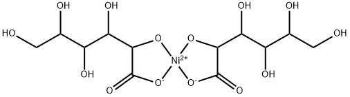ビス（D-グルコン酸）ニッケル 化学構造式