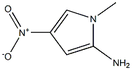 1H-Pyrrol-2-amine,1-methyl-4-nitro-(9CI) Struktur