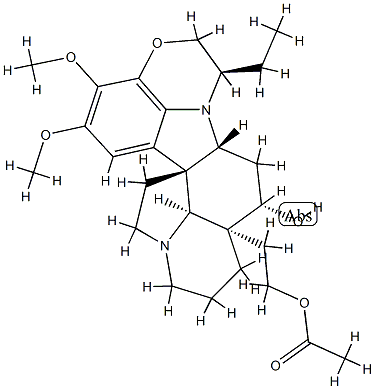 22α-Ethyl-15,16-dimethoxy-25-acetyl-4,25-secoobscurinervan-4β-ol Structure