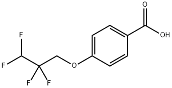 4-(2,2,3,3-四氟丙氧基)苯甲酸 结构式