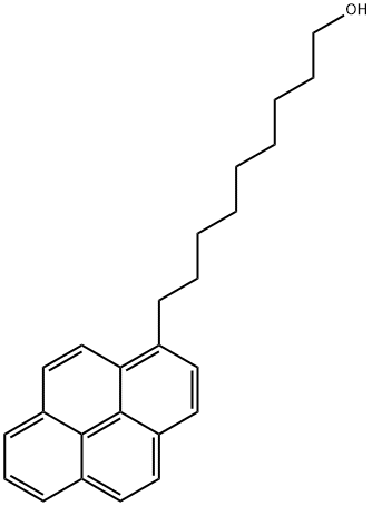 9-(1'-pyrene)nonanol Struktur