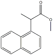 α-Methyl-1-naphthaleneacetic Acid Methyl Ester Structure