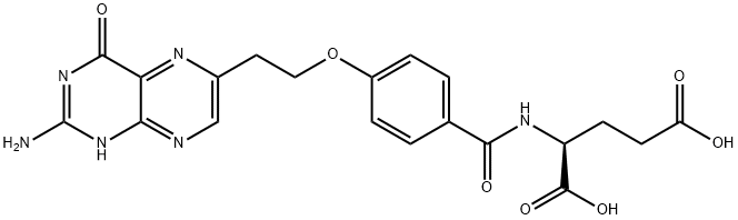 11-oxahomofolic acid Structure