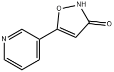 3(2H)-Isoxazolone,5-(3-pyridinyl)-(9CI) Struktur