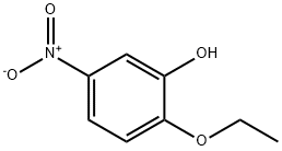 2-ethoxy-5-nitrophenol Struktur
