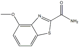2-Benzothiazolecarboxamide,4-methoxy-(7CI,8CI,9CI) Struktur