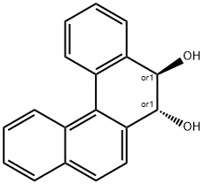 benzo(c)phenanthrene 5,6-dihydrodiol Struktur