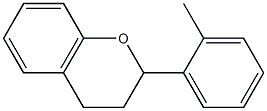 2H-1-Benzopyran,3,4-dihydro-2-(2-methylphenyl)-(9CI) Structure