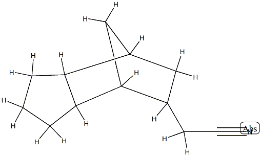 4,7-Methano-1H-indene-5-acetonitrile,octahydro-(9CI) Structure