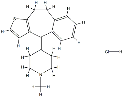pizotyline hydrochloride Structure