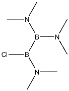 N,N,N',N',N'',N''-Hexamethyl-2-chloro-1,1,2-diborane(4)triamine