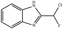 1H-Benzimidazole,2-(chlorofluoromethyl)-(9CI) Struktur