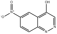 6-硝基-4-羟基噌嗪 结构式