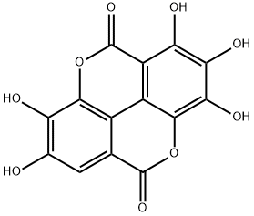 flavellagic acid 结构式