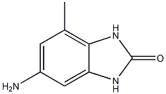 2H-Benzimidazol-2-one,6-amino-1,3-dihydro-4-methyl-(9CI) Structure