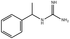 N-(1-フェニルエチル)グアニジン 化学構造式