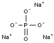 Trisodium phosphate Struktur