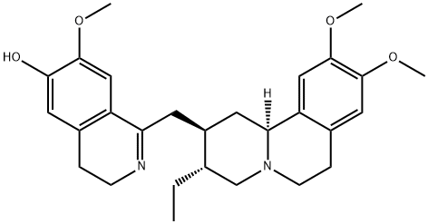1',15-ジデヒドロ-7',10,11-トリメトキシエメタン-6'-オール 化学構造式