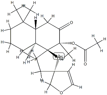 (5'S,3R)-2''β-Acetoxy-3',4',4''aα,5'',6'',7'',8'',8''a-octahydro-2'',5'',5'',8''aβ-tetramethyldispiro[furan-3(2H),2'(5'H)-furan-5',1''(2''H)-naphthalen]-3''(4''H)-one|