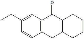 9(2H)-Anthracenone,7-ethyl-1,3,4,10-tetrahydro-(9CI) Structure
