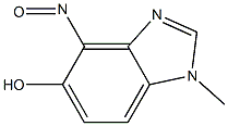 1H-Benzimidazol-5-ol,1-methyl-4-nitroso-(9CI) Structure
