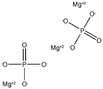 Magnesium orthophosphate(V) 结构式