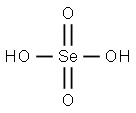 硒酸, 7783-08-6, 结构式