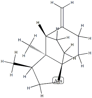 2H-4,7a-Ethanobenzofuran,hexahydro-3,3a-dimethyl-5-methylene-,(3R,3aS,4R,7aR)-rel-(9CI) Structure