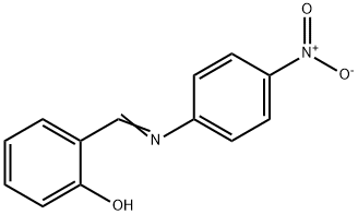4-ニトロ-N-サリチリデンアニリン 化学構造式