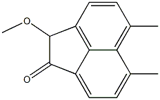 1(2H)-Acenaphthylenone,2-methoxy-5,6-dimethyl-(9CI) Structure