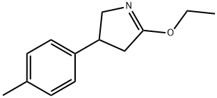 2H-Pyrrole,5-ethoxy-3,4-dihydro-3-(4-methylphenyl)-(9CI) Struktur